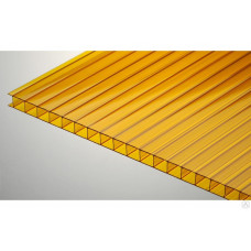 Поликарбонат Agrolux 4мм желтый (2,1х12м) 0,56кг/м2